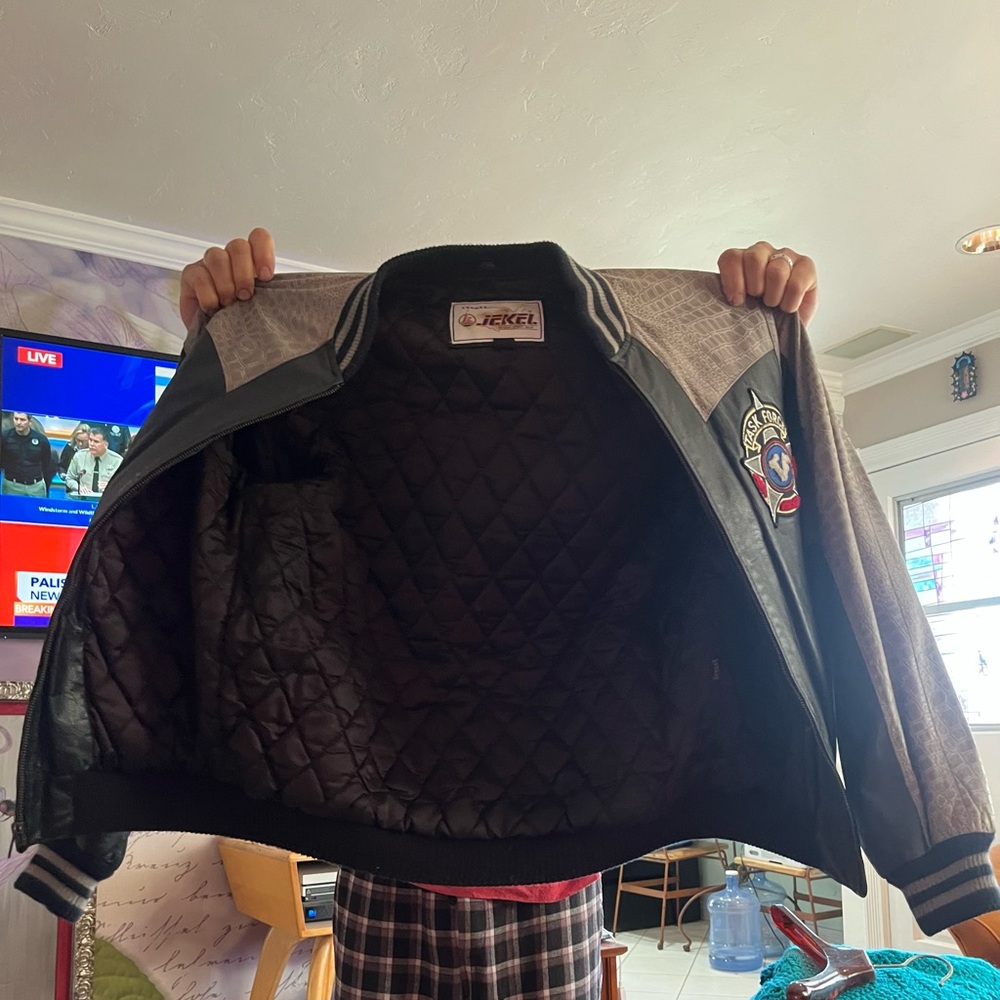 Task Force High Leather Jacket - image 2